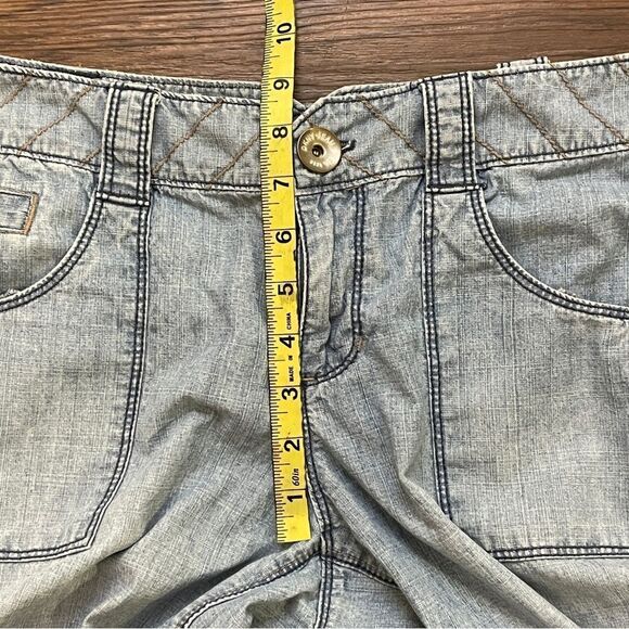 DKNY Jeans Capri Cropped Lightweight Jeans Light blue Size 12 - Picture 10 of 12